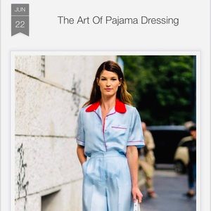 BLACK FRIDAY SALE!PRADA PAJAMA SHIRT sz Large